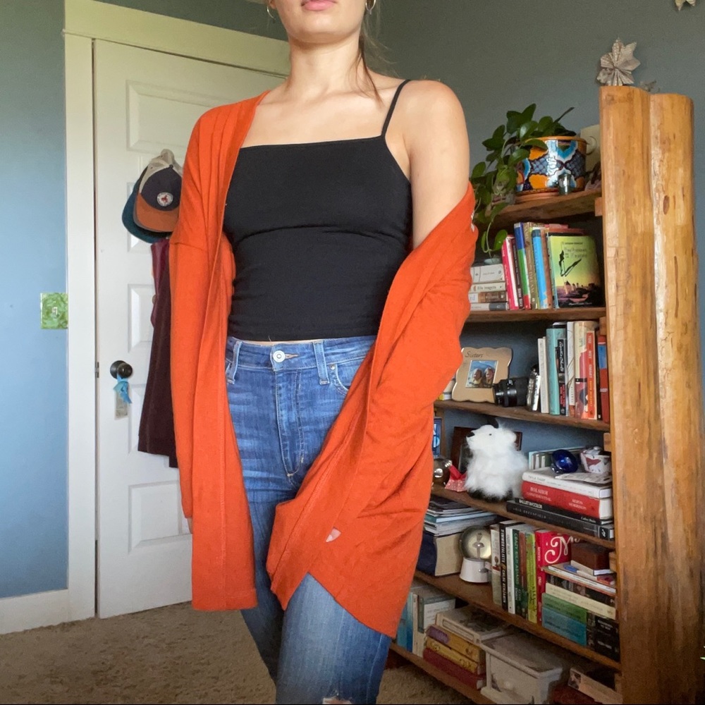 Orange Inspired by All cardigan
